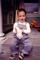 After my first haircut. Oh, how I cried and cried.
