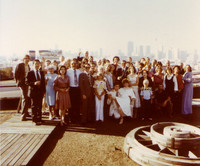 Mom & Dad, with guests, on their wedding day, 1978.