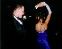 All the ladies want to dance with me. This was Elana Blatt's turn.