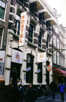 The Flying Pig Hostel. What a shithole. Don't stay there.