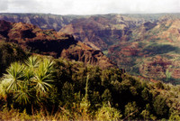 Waimea Canyon. Mark Twain called it the "Grand Canyon of the Pacific".