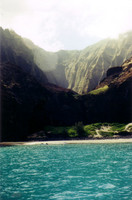 This particular valley was made famous in the opening scene of Jurassic Park, when they fly onto the island.