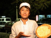 Give proper respect to the Nang boys of the Railway District! They make the finest Uyghur bread in Korla.