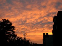Another interesting sunset in Korla.