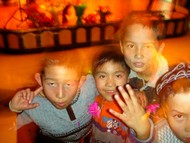 Of course, the young Uyghur boys at the party couldn't have cared less about dancing girls.