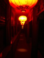 Lu Song Yuan courtyard passageway.