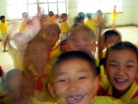I'm teaching primary school students, and they go nuts when they see me in the hallway.