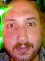 Me...close up! Boo!