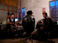 Taken inside a small Uyghur restaurant in Kuqa while we ate a dinner of laghman (or bamian if you prefer).