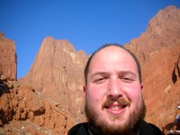 Self-portrait in front of the Mystical Grand Canyon of Kuqa.