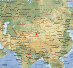 Continental Level Area Map (courtesy: MSN Maps)