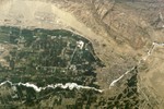 An overhead view of Korla (courtesy: NASA)