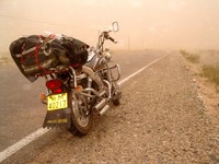 Highlight for Album: Xinjiang Motorcycle Madness