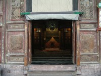 Entrance to the prayer hall of the Great Mosque.