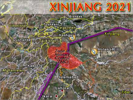 Xinjiang, circa 2021.